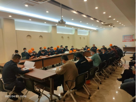 公司組織開(kāi)展2022年度安全生產(chǎn)大檢查